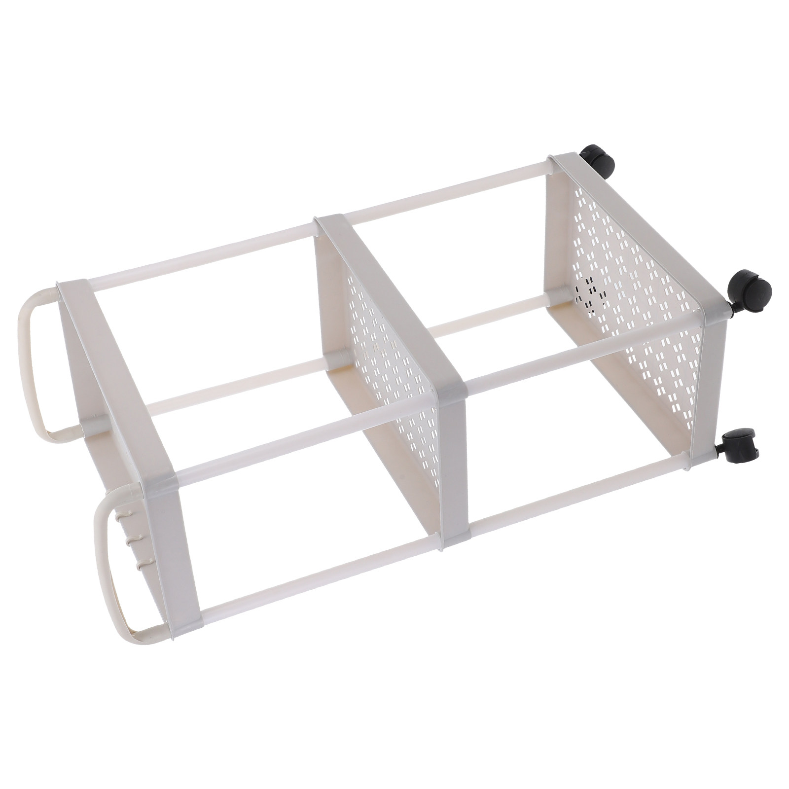 Baby Nursery Utility Cart - Üç Katmanlı Tekerlekli Plastik Depolama Arabası,
