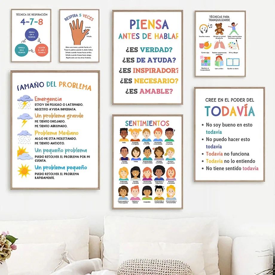 Baby Nursery In Spanish - İspanyol Çocuk Eğitimi Duygu Yoga Hava