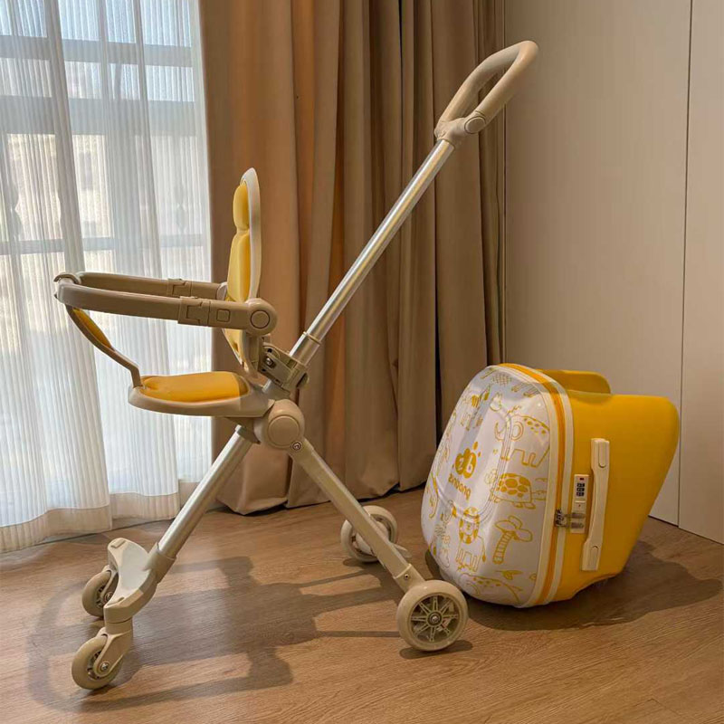 Baby Nursery Trolley - Seyahat Çocuk Valizi, Bebek Valizi Üzerinde