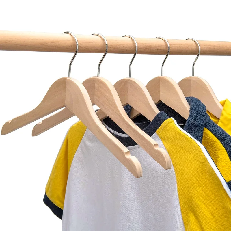 Closet Organizer Baby - 6 adet/takım karikatür ahşap bebek elbise