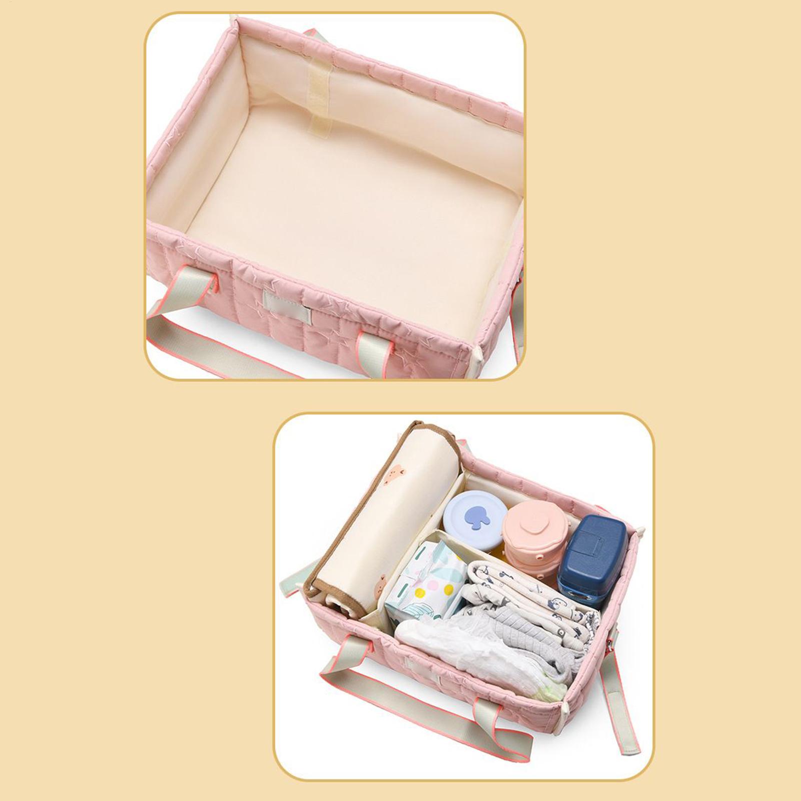 Diaper Caddy Organizer - Bebekler için Bebek Bezi Çantası, Yenidoğan