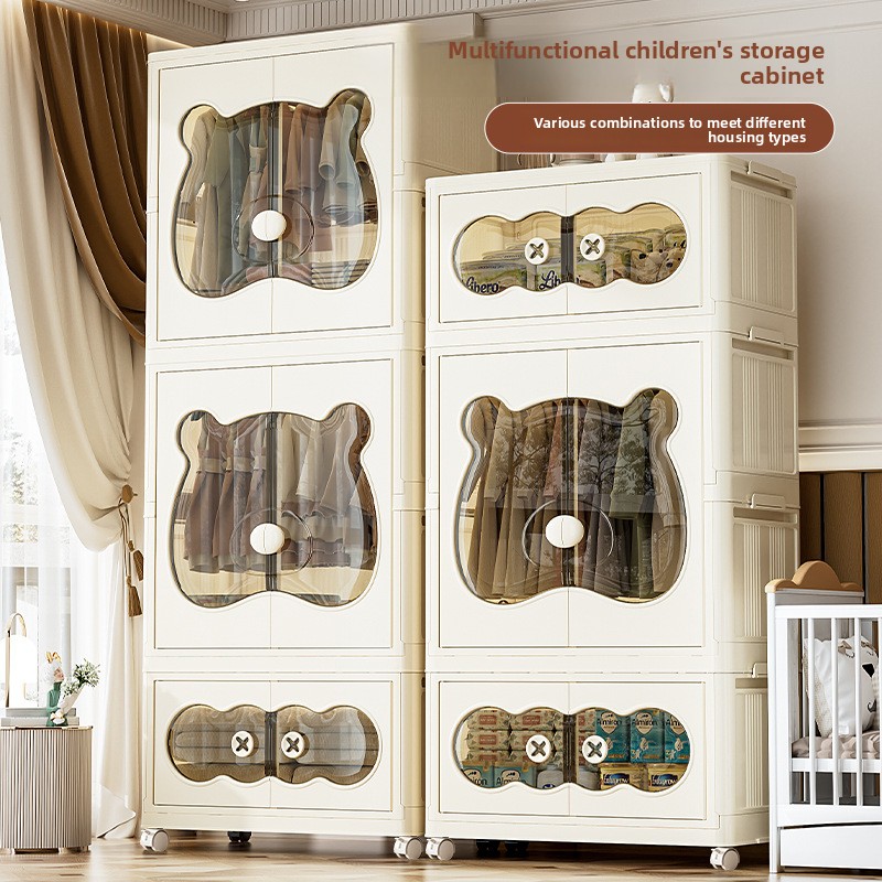 Closet Organizer Baby - Kolay Kurulumlu Çocuk Gardırop Dolabı Taşınabilir