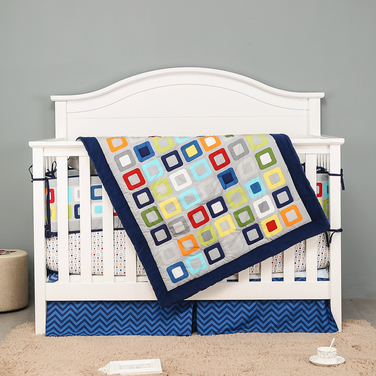 Baby Nursery Bedding Sets - 7 Parça Bebek Yatak Seti bebek