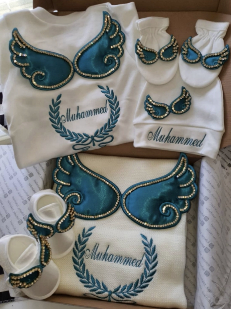 Baby Nursery Bedding Sets - Dollbling Hastane Çıkışı 5 adet Nakış