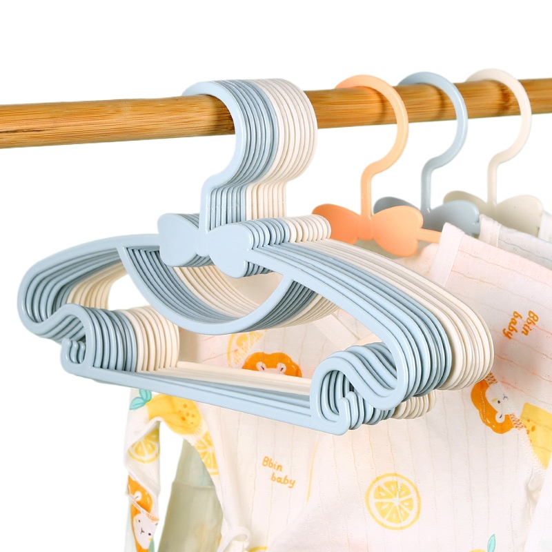 Closet Organizer Baby - 5-50 adet bebek askıları plastik çocuk