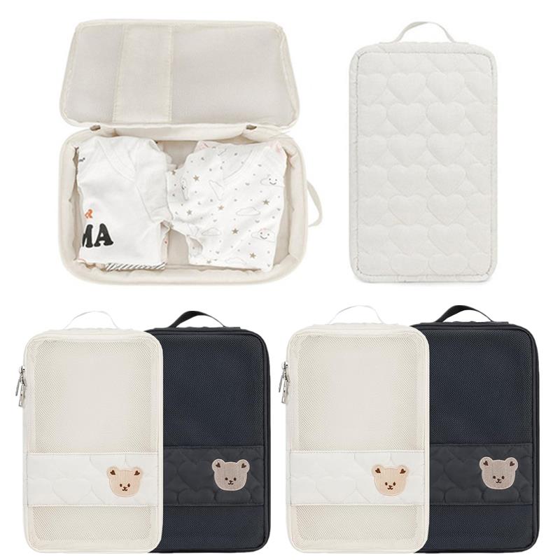 Diaper Caddy Organizer - Taşınabilir Bebek Bezi Çantası Su Geçirmez