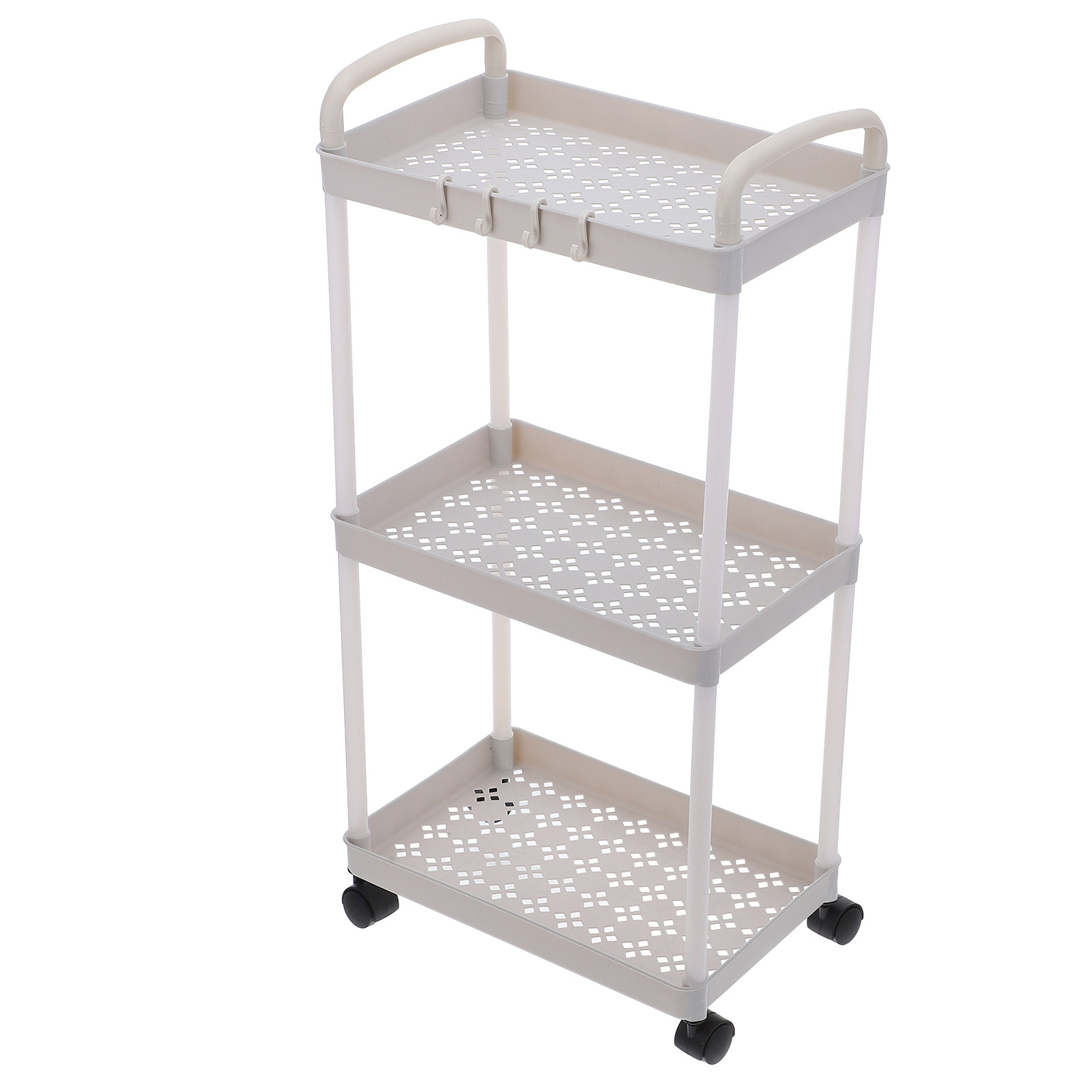 Üç Katmanlı Tekerlekli Plastik - Baby Nursery Utility Cart incelemesi ve fiyatı