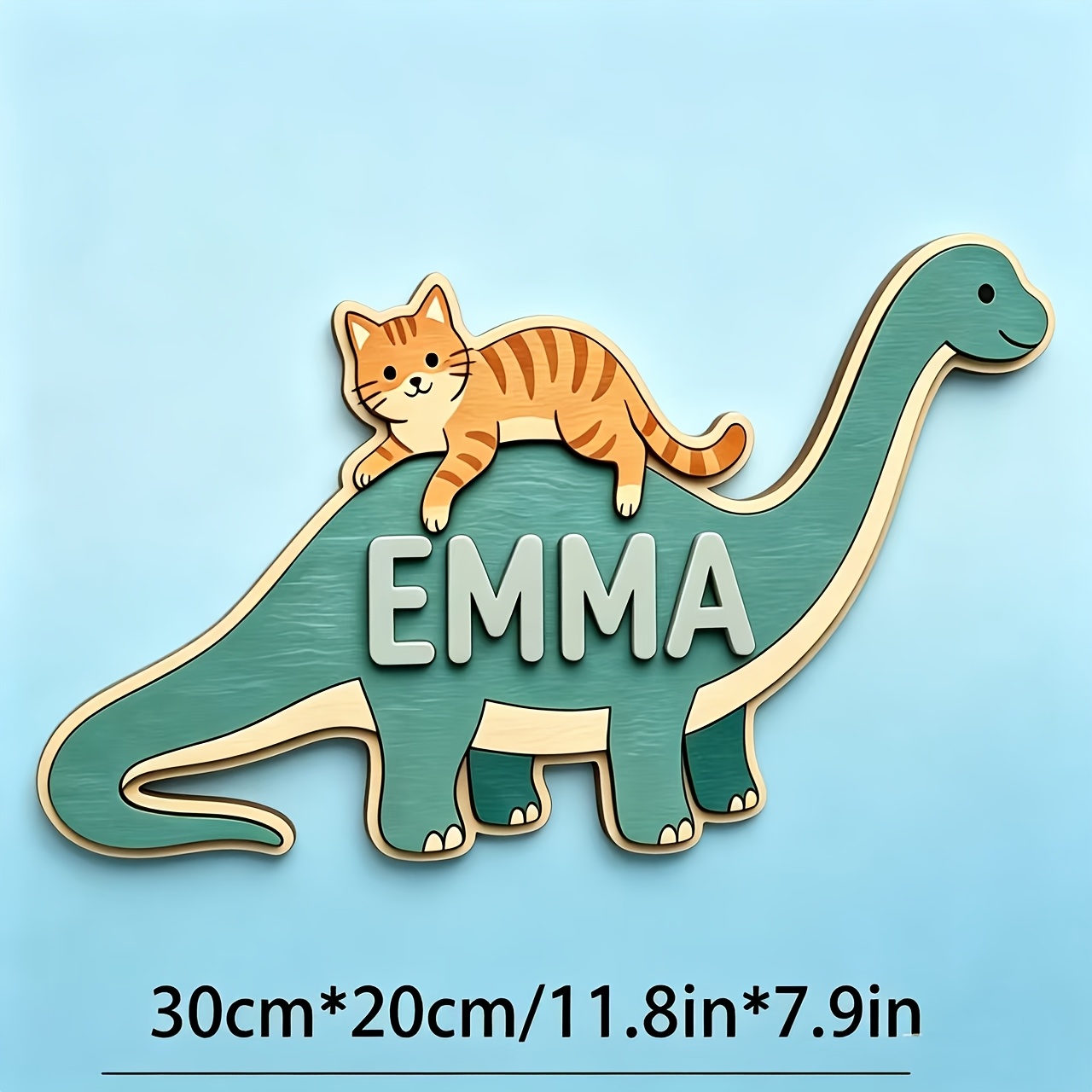 Kişiselleştirilmiş Kedi Dinozo - Baby Nursery Usa incelemesi ve fiyatı
