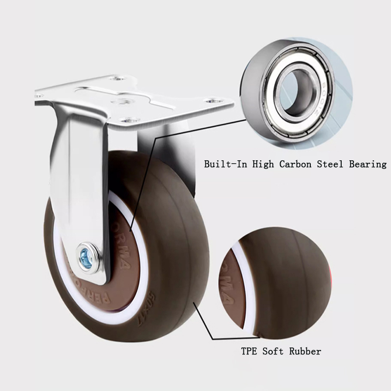 4 adet kök dişli tekerlekler b - Baby Nursery Trolley incelemesi ve fiyatı