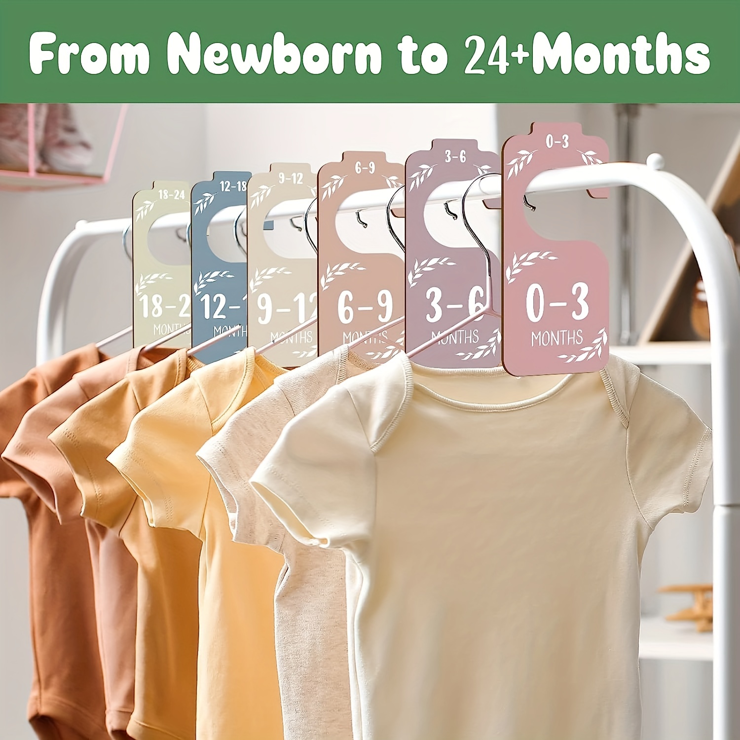 8 adet Ahşap Bebek Dolap Bölüc - Closet Organizer Baby incelemesi ve fiyatı