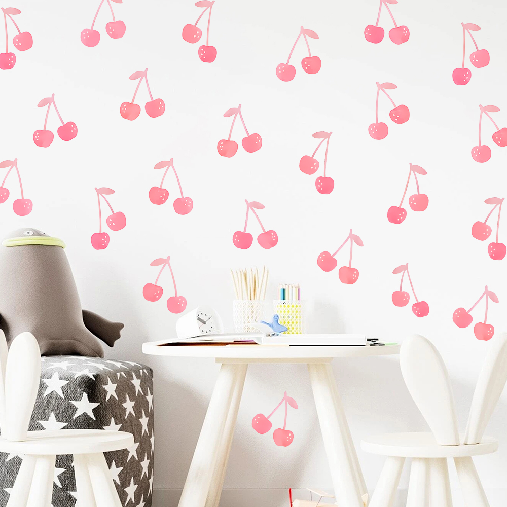 Bohem tarzı Pembe Kiraz duvar  - Baby Nursery Wall Stickers incelemesi ve fiyatı