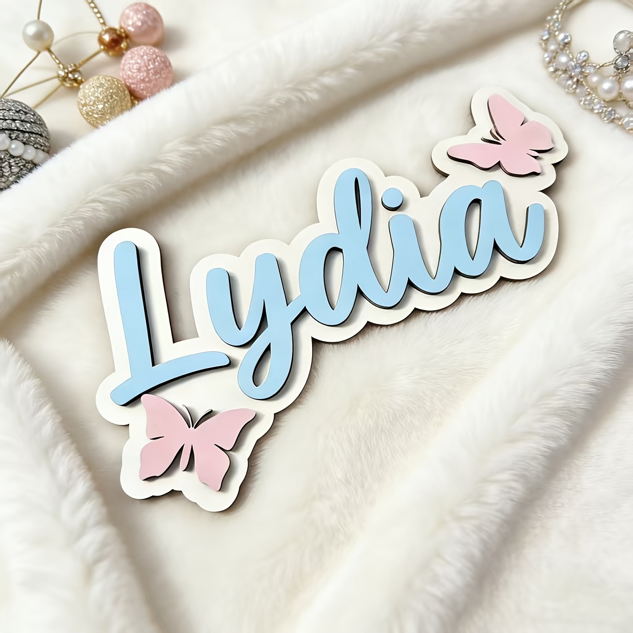Kişiye Özel Mavi ve Pembe Kele - Baby Nursery Gifts incelemesi ve fiyatı