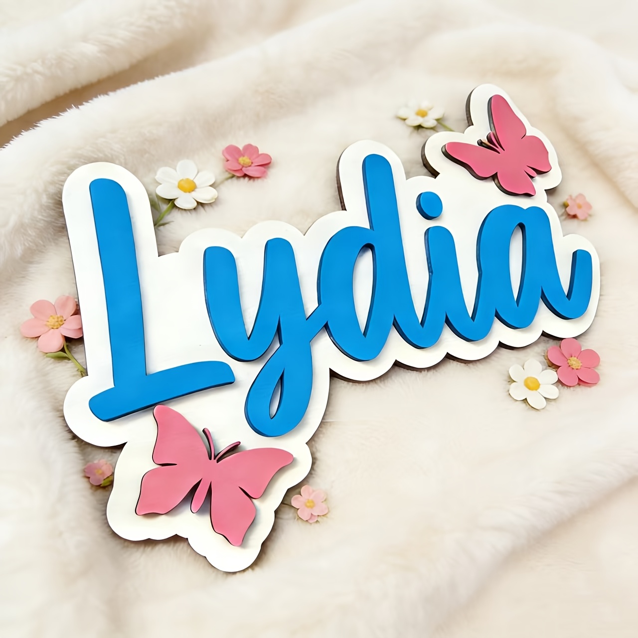 Kişiye Özel Mavi ve Pembe Kele - Baby Nursery Gifts incelemesi ve fiyatı