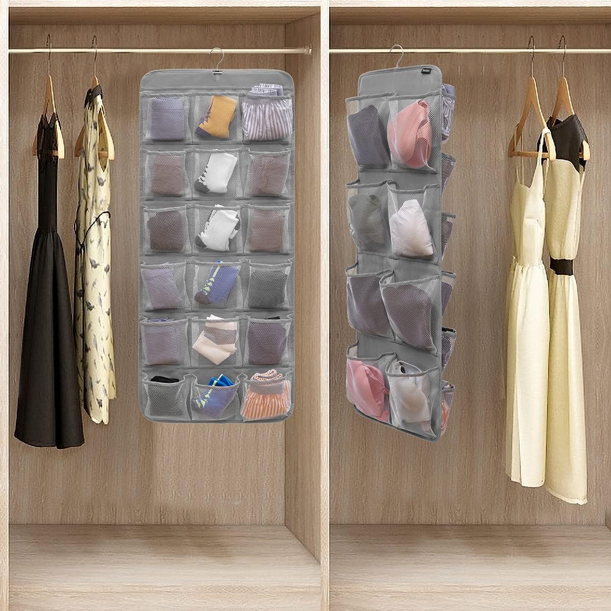 Çift Taraflı Asılı Dolap Düzen - Closet Organizer Baby incelemesi ve fiyatı