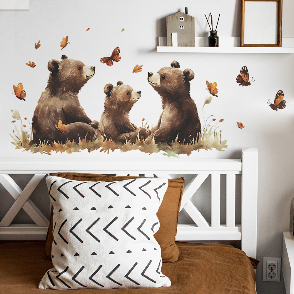 Karikatür Sevimli ebeveyn-çocu - Baby Nursery Wall Stickers incelemesi ve fiyatı