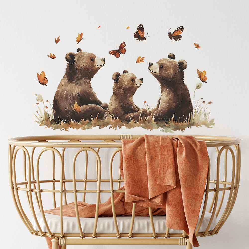 Karikatür Sevimli ebeveyn-çocu - Baby Nursery Wall Stickers incelemesi ve fiyatı
