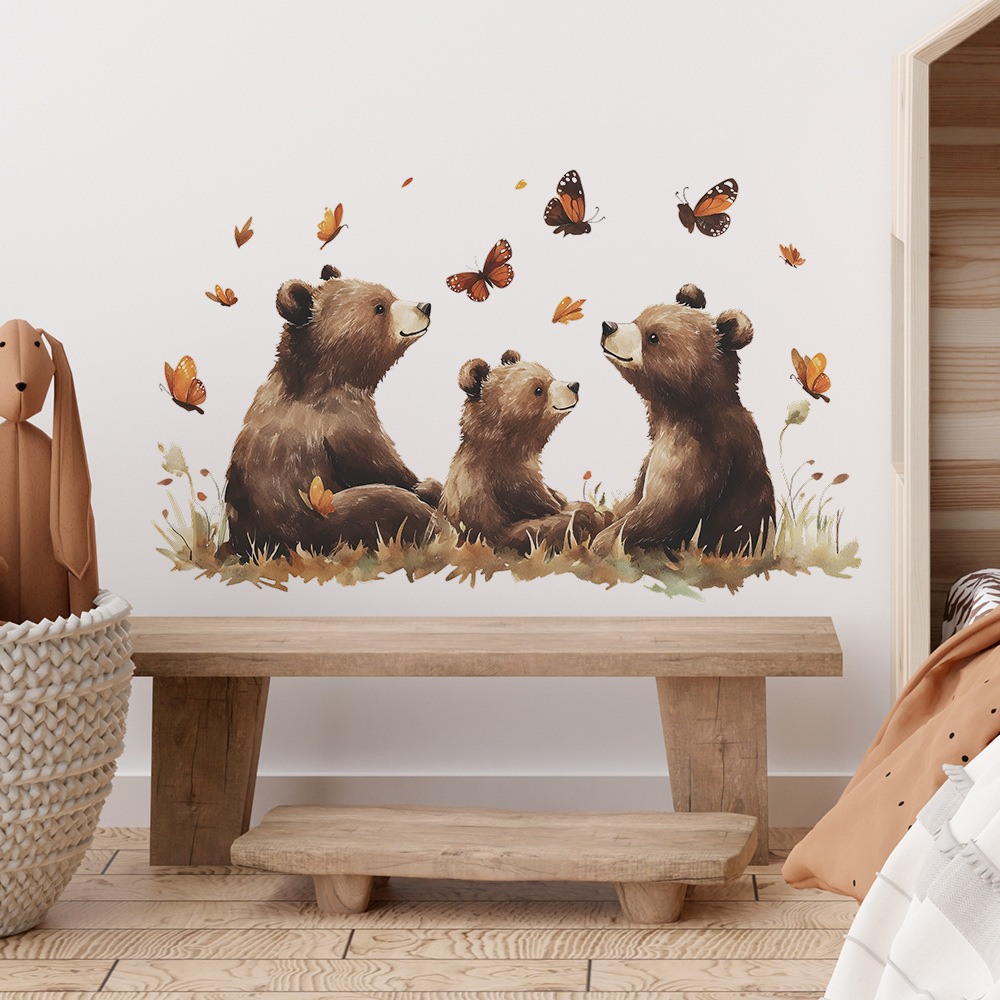 Karikatür Sevimli ebeveyn-çocu - Baby Nursery Wall Stickers incelemesi ve fiyatı