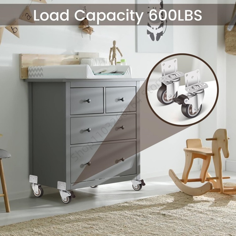 4 Adet L Tipi Ağır Hizmet Mobi - Baby Nursery Trolley incelemesi ve fiyatı