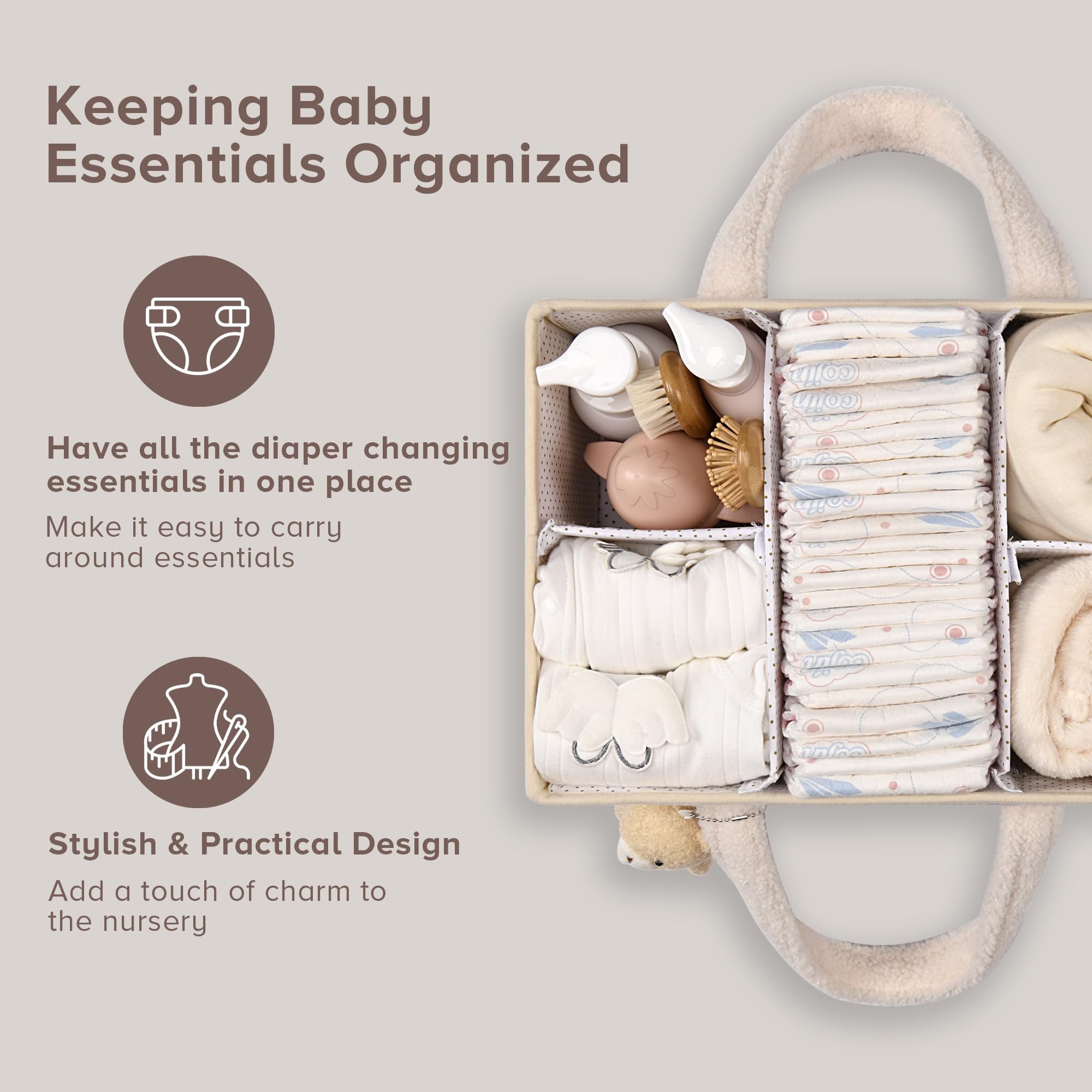 Bebek Bezi Düzenleyici Saplı,  - Diaper Caddy Organizer incelemesi ve fiyatı