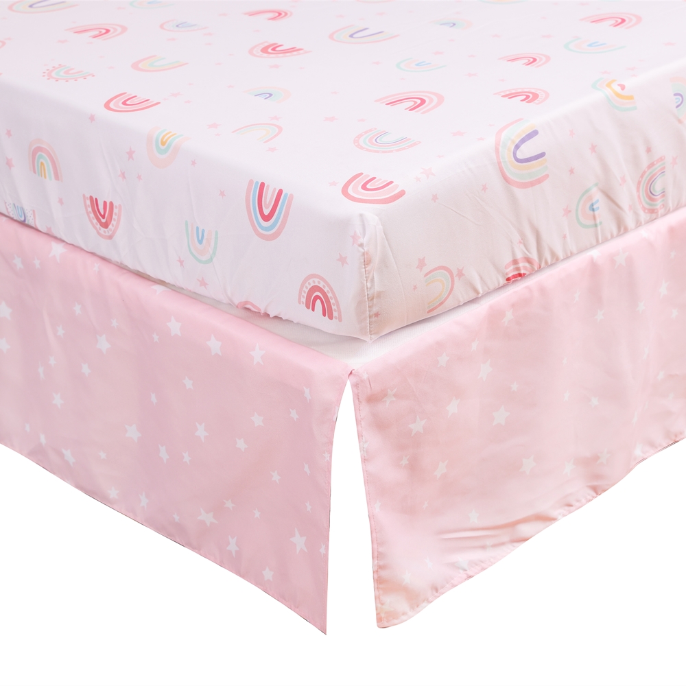 3 Adet Gökkuşağı Bebek Bebek B - Baby Nursery Bedding Sets incelemesi ve fiyatı