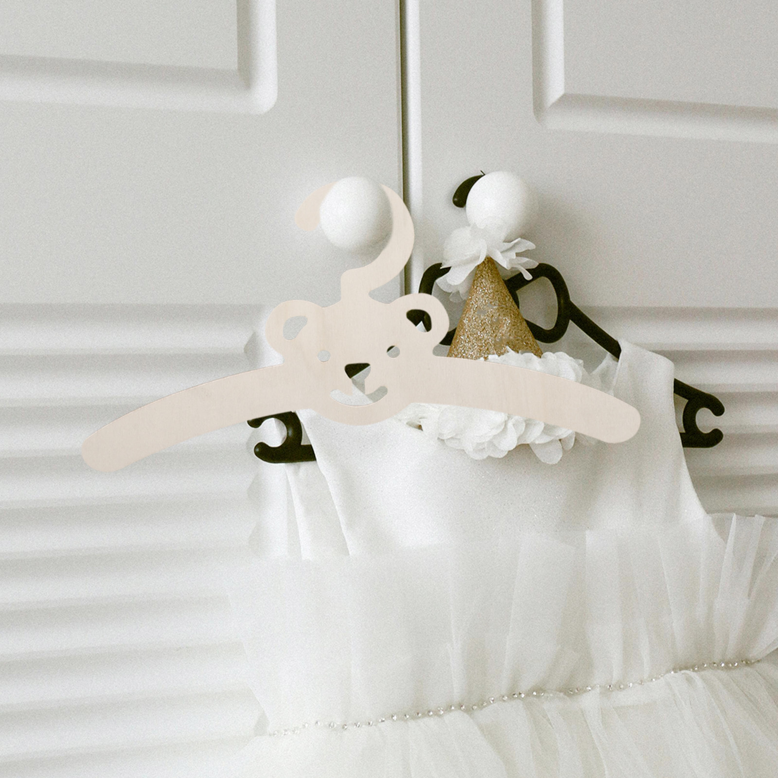 5 Adet Ahşap Çocuk Elbise Askı - Closet Organizer Baby incelemesi ve fiyatı