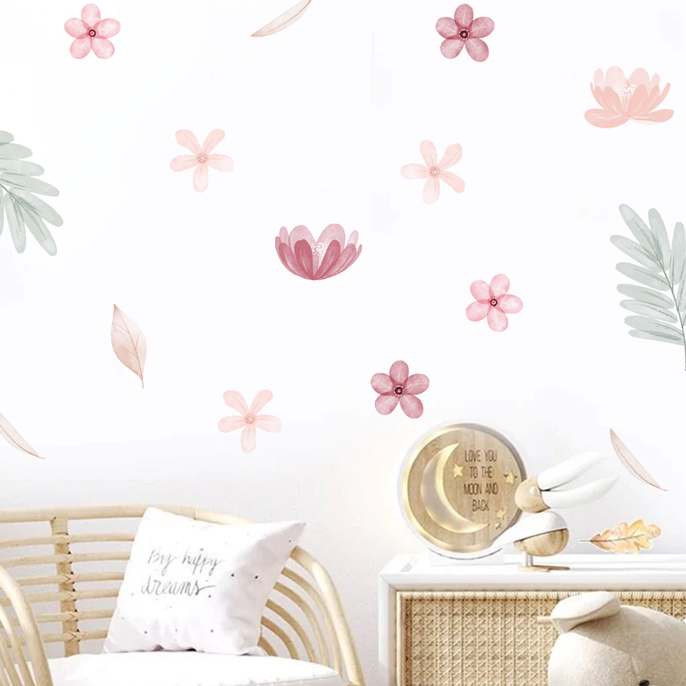 Boho Yaprakları Botanik DIY Du - Baby Nursery Wall Stickers incelemesi ve fiyatı