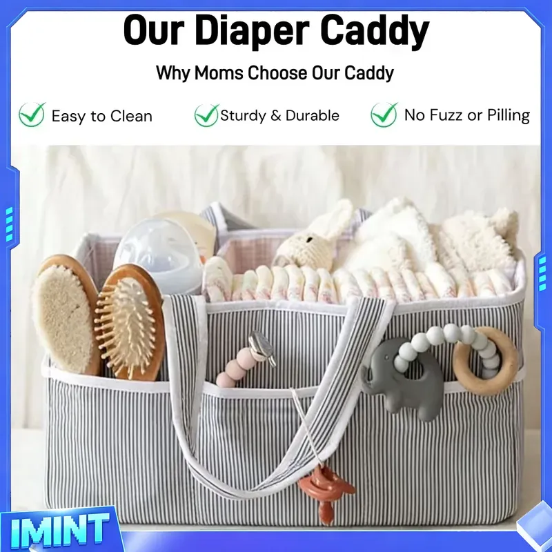 Kumaş Bebek Bezi Düzenleyici,  - Diaper Caddy Organizer incelemesi ve fiyatı