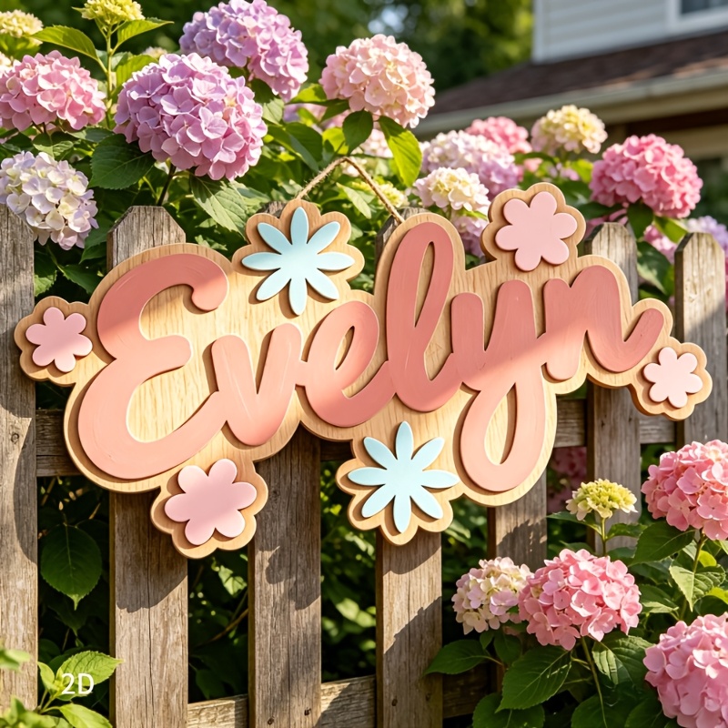 Kişiye Özel Çiçek Temalı İsiml - Baby Nursery Usa incelemesi ve fiyatı