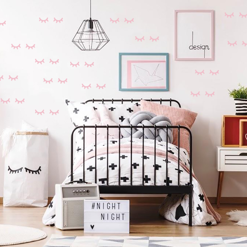 Çocuk odası dekorasyon kirpik  - Baby Nursery Wall Stickers incelemesi ve fiyatı