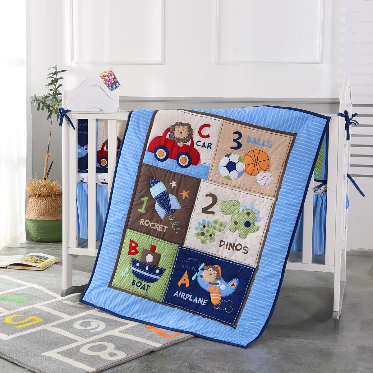 7 Parça Beşik Nevresim Takımı  - Baby Nursery Bedding Sets incelemesi ve fiyatı