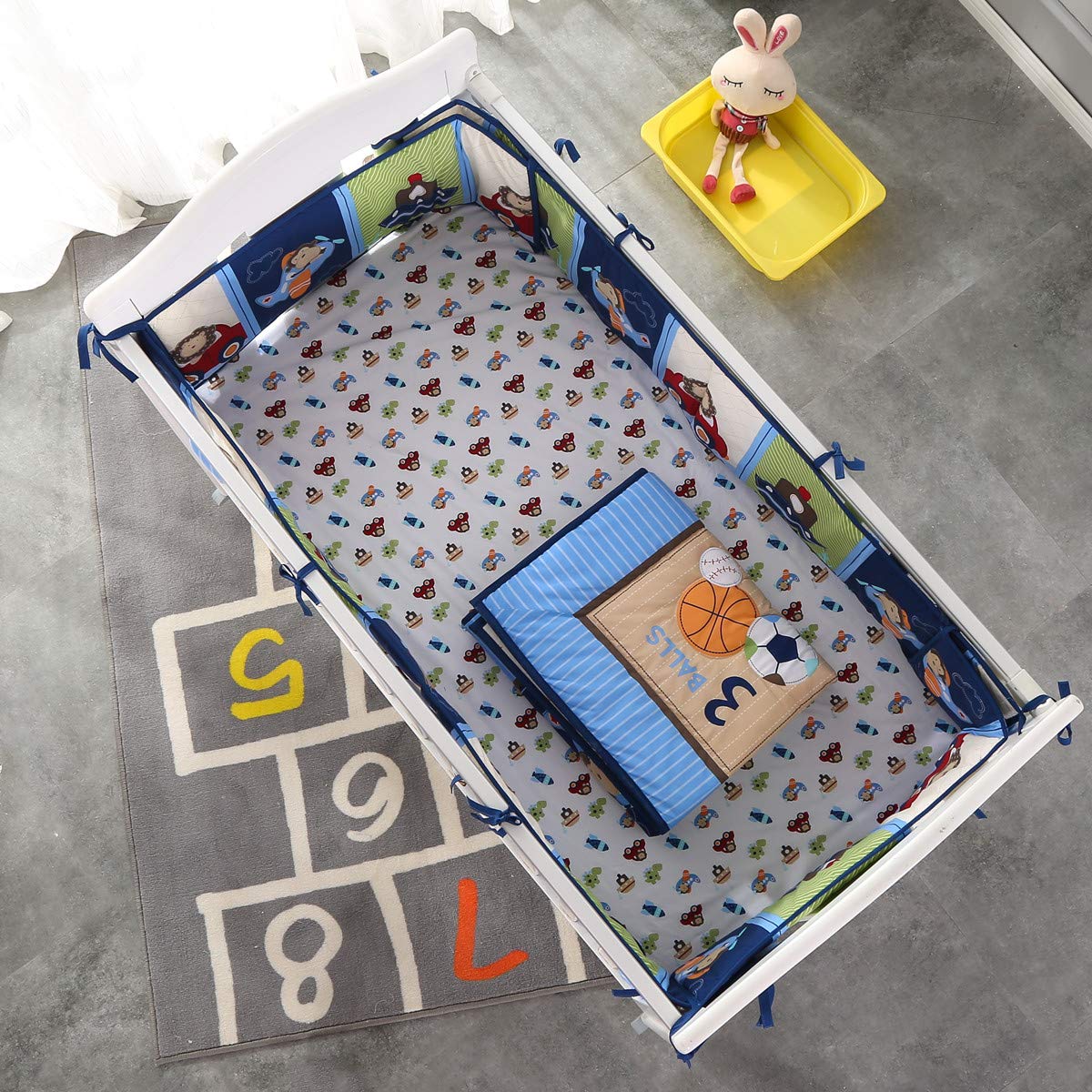 7 Parça Beşik Nevresim Takımı  - Baby Nursery Bedding Sets incelemesi ve fiyatı