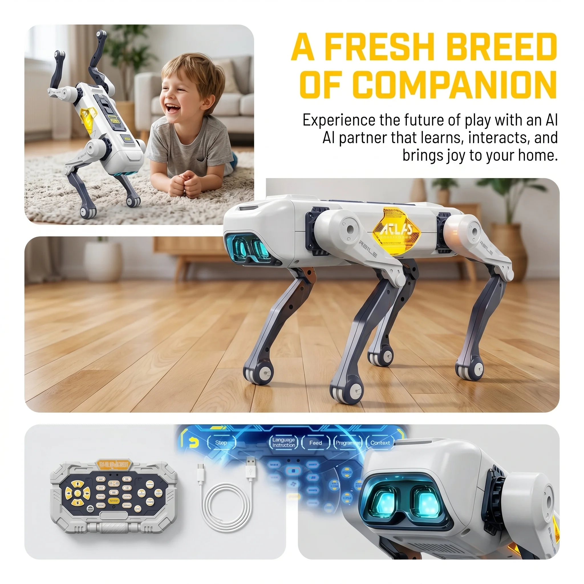 Yapay Zeka Akıllı Robot Köpek, - Baby Nursery Gifts incelemesi ve fiyatı