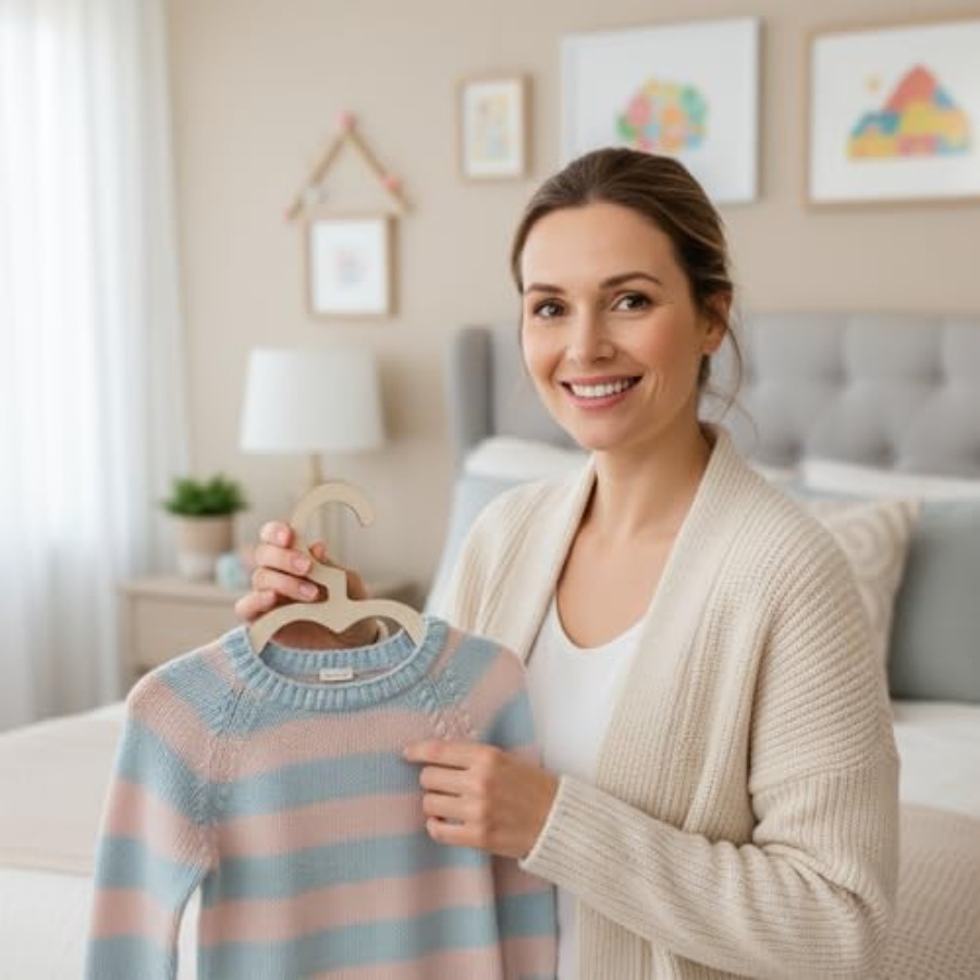 Bebek Dolabı için 10 Adet Ahşa - Closet Organizer Baby incelemesi ve fiyatı